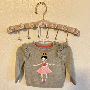 Baby girl ballerina sweater